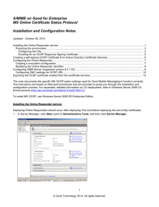 Technical Note - Good Technology