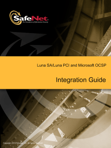 Microsoft OCSP Integration Guide