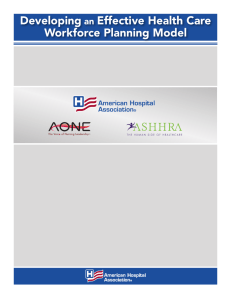Developing an Effective Health Care Workforce Planning Model