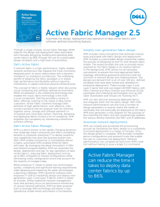 Active Fabric Manager 2.5