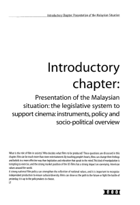 Introductory chapter - Asia