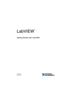 Getting Started with LabVIEW