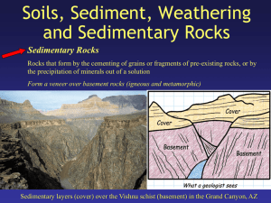 Soils, Sediment, Weathering, and Sedimentary Rocks