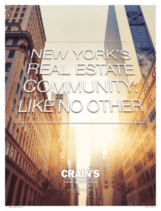 New York's Real Estate Community: Like No Other