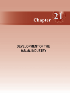 Chapter 21 - Halal Research Council