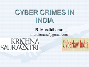 Cyber Crimes in India