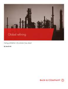 Global refining - Bain & Company
