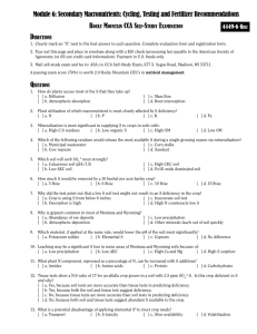 Module 6 Quiz