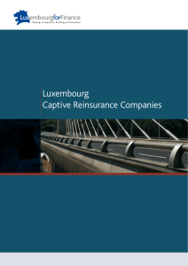 Luxembourg Captive Reinsurance Companies