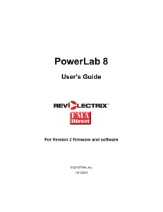 Cellpro PowerLab 8 "v2" Manual