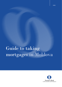 Guide to taking mortgages in Moldova [EBRD