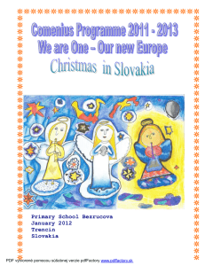 Christmas in Slovakia