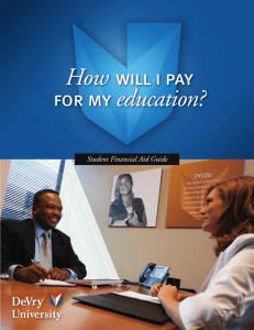 for my education? - Admissions Interview