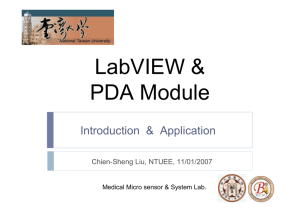 LabVIEW & PDA module_FIN