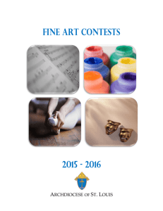 Contest Booklet 2015-16 - Archdiocese of St. Louis