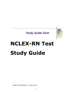 NCLEX-RN Test Study Guide