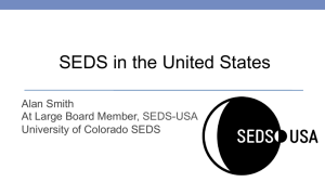 SEDS in the United States