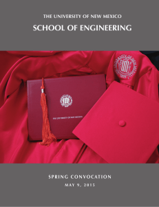 Spring Convocation - School of Engineering