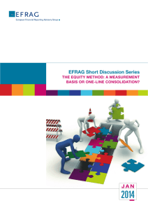 The Equity Method: A measurement basis or one line consolidation