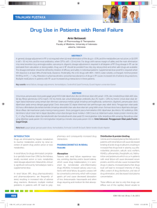05_195Drug Use in Patients with Renal Failure