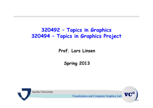 Topics in Graphics Project