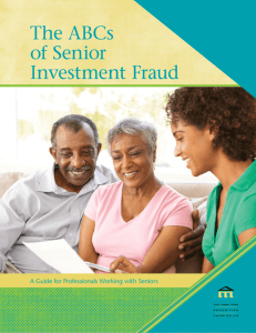 The ABCs of Senior Investment Fraud
