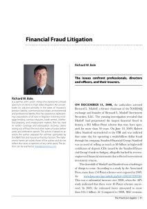 Financial Fraud Litigation