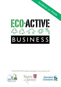 ECO-ACTIVE BUSINESS: Waste guidance notes