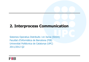 2. Interprocess Communication