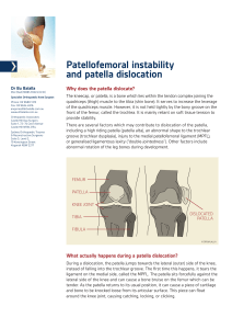 Patellar instability - kneesurgerysydney.com.au