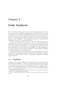 Link Analysis - The Stanford University InfoLab