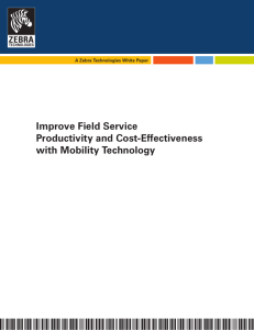 Improve Field Service Productivity and Cost
