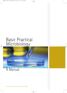 Basic Practical Microbiology
