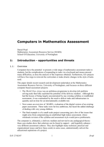 Summary paper (2007)