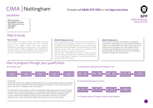 CIMA Nottingham