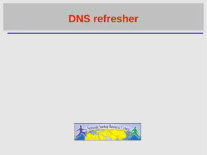 Introduction to the DNS