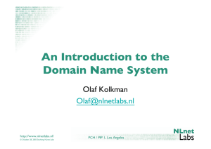 An Introduction to the Domain Name System