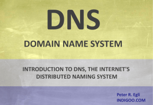 DNS Domain Name System