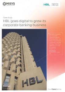 HBL goes digital to grow its corporate banking business