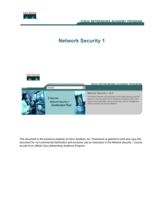 Network Security 1