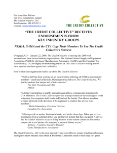 press release - The Credit Collective