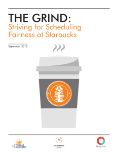 The Grind: Striving for Scheduling Fairness at Starbucks
