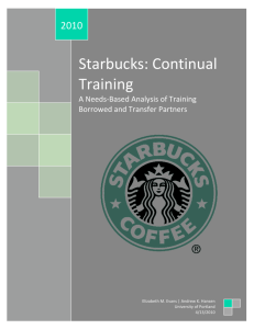 Starbucks: Continual Training