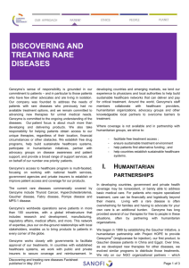 Discovering and Treating rare Diseases