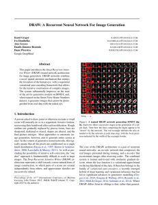 A Recurrent Neural Network For Image Generation