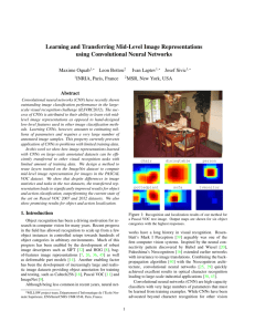 Learning and Transferring Mid-Level Image Representations using