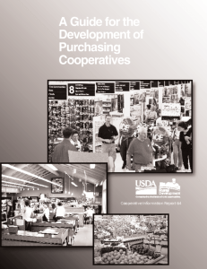 A Guide for the Development of Purchasing Cooperatives