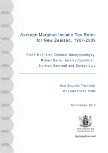 Working paper 12/04 - Average Marginal Income Tax