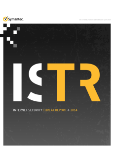 Internet Security Threat Report 2014