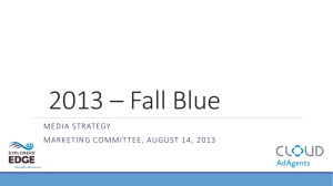 2013 – Fall Blue